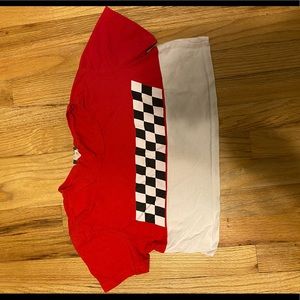 miss popular cropped tee